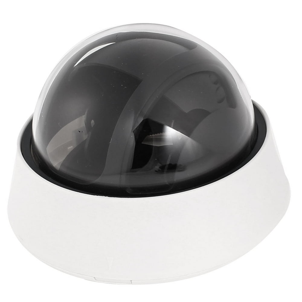 Unique Bargains White Black Dome Housing Case Cover for Security CCTV