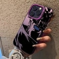 thumbnail image 4 of Funda de teléfono de Anime para Apple iPhone 16, 15, 14 Plus, 13, 12, 11, iPhone 16, iPhone 13 Pro Max, X, Xs, XR, 8, 7, cubierta dura mate plateada, 4 of 5
