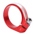 thumbnail image 2 of ENLEE Abrazadera para tija de sillín de bicicleta de 31,8 mm, aleación de aluminio, collar para tija de sillín de liberación rápida, color rojo, 2 of 10