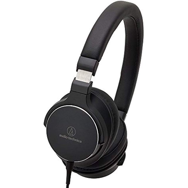 Refurbished (Good) Audio Technica Closed-Bback Hi-Res Audio headphones - ATH-SR5BK