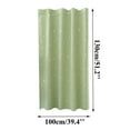 thumbnail image 3 of Tswift Fully Blackout Star-Studded Silver Bedroom Living Room Balcony Finished Curtains [1*1.3M High Hook], 100×130CM Kids Boy Girls Window Curtains Room Thermal Insulated For Bedroom Home Decor, 3 of 4