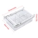 thumbnail image 4 of Soporte para huevos Contenedor de almacenamiento para refrigerador de plástico Cajón de cocina Organizador de caja de frutas, 4 rejillas AweSitey HA004186-02B, 4 of 7