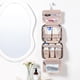 thumbnail image 2 of NISHEL Neceser de Viaje para Mujer, Organizador Colgante Portátil para Champú, Acondicionador, Juego de Brochas, Accesorios de Maquillaje, Tamaño Mediano, Rosa, 2 of 5