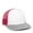 White/pink/heathered Grey, variant on Outdoor Cap RGR-200M Mesh Back, Polyester/Spandex Cap-White/Royal/Heathered Grey