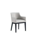 thumbnail image 2 of Manhattan Comfort Gansevoort 19.5" Faux Leather Dining Armchair in Light Gray, 2 of 8