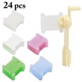 thumbnail image 2 of Thread Winder Plastic Manual Easy and Fast Bobbin Winder Embroidery Thread Tool, 2 of 10