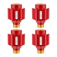 thumbnail image 1 of 4 Piezas [Dientes de Cobre Engrosados] Calentador de Agua Eléctrico de Pared Anti-Eléctrico Accesorios de Calentador de Agua Doméstico Rojo, 1 of 5