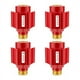 thumbnail image 1 of 4 Piezas [Dientes de Cobre Engrosados] Calentador de Agua Eléctrico de Pared Anti-Eléctrico Accesorios de Calentador de Agua Doméstico Rojo, 1 of 5