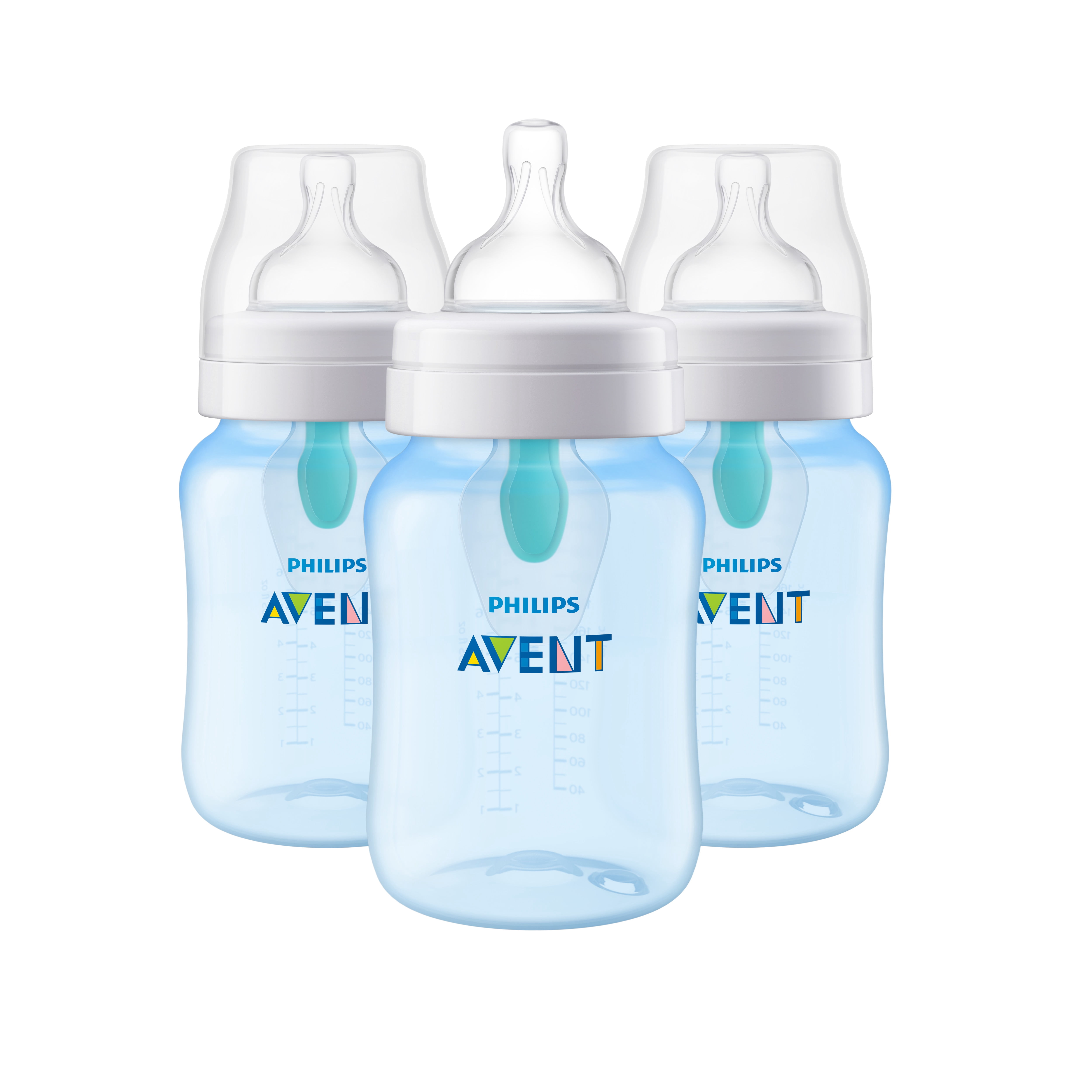 avent blue bottles