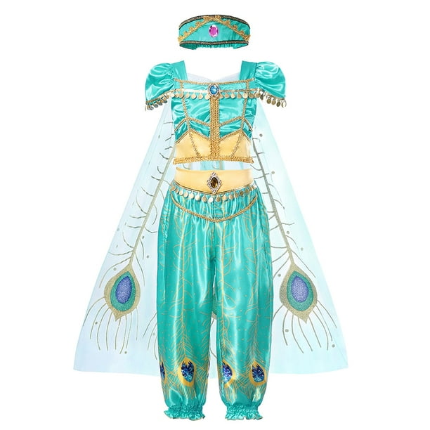 Costume de princesse lumineuse - Bleu - Enfant - Le bon panier