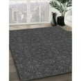 thumbnail image 3 of Ahgly Company Machine Washable Indoor Square Transitional Dim Gray Area Rugs, 3' Square, 3 of 7