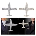 thumbnail image 2 of 2 piezas de broches de metal jinwen broches de botones de solapa 4.5x4.3 cm, 2 of 8