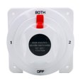 thumbnail image 2 of 12-36V White Battery Selector Switch Distribution Marine Boat Battery Switch Caravan Yacht Isolator Selector Switch, 2 of 7