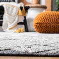 thumbnail image 5 of SAFAVIEH Global Dubhan Diamond Indoor/Outdoor Runner Rug, Grey/Ivory, 2'2" x 8', 5 of 6