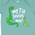 thumbnail image 4 of Inktastic My Tia Loves Me Nephew Boys Baby Bodysuit, 4 of 5