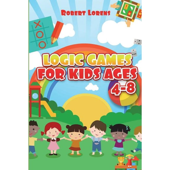 Logic Games for Kids Ages 4-8: Suguru Logic Puzzles with Answers