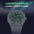 thumbnail image 4 of BOZLUN Mens Watch Skeleton Luxury Mechanical Luminous Waterproof Self-Winding Wrist Watch, 4 of 11
