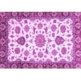 thumbnail image 1 of Ahgly Company Indoor Rectangle Oriental Purple Traditional Area Rugs, 7' x 10', 1 of 4