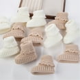 thumbnail image 5 of Soft Knit Baby Booties Comfortable First Walkers Warm & Soft Baby Booties Warm Toddler Booties for Newborns & Toddler, 5 of 9