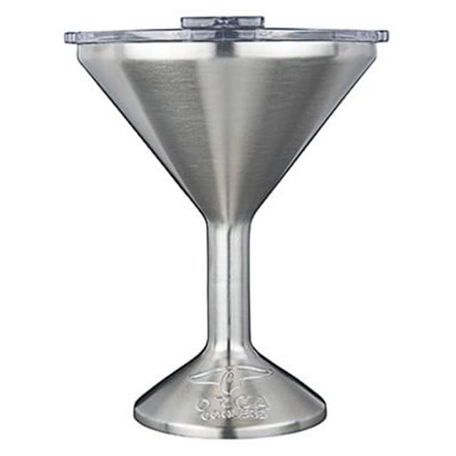 Martini Glass, Stainless Steel - 8 oz