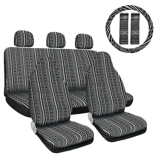 10pcs Full Set Universal Grey Seat Covers Baja Saddle Blanket Cover For Ford F 350 Super Duty 150 Com - Saddle Blanket Seat Covers For 2020 Ford Ranger 10pcs Full Set Universal Grey Seat Covers Baja Saddle Blanket Cover For Ford F 350 Super Duty 150 Com - Saddle Blanket Seat Covers For 2020 Ford Ranger