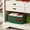 Green, variant on Small Woven Rope Gift Basket,13.5x10x5.9" Bow Basket for Gifts Storage,Storage Baskets for Towels, Snacks,Toys,Diapers,Empty Bin with Gift Bags and Ribbons for Home Décor