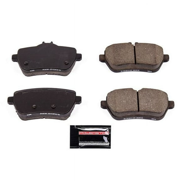 Power Stop Rear Z23 Evolution Carbon-Fiber Ceramic Brake Pads Z23-1689