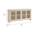 thumbnail image 2 of Modway Evren Buffet de Rangement à 4 Portes en Frêne, 2 of 9