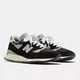 thumbnail image 1 of New Balance 998 NB Made In USA Black Silver Sneakers U998BL Mens Size 9.5 NEW, 1 of 6