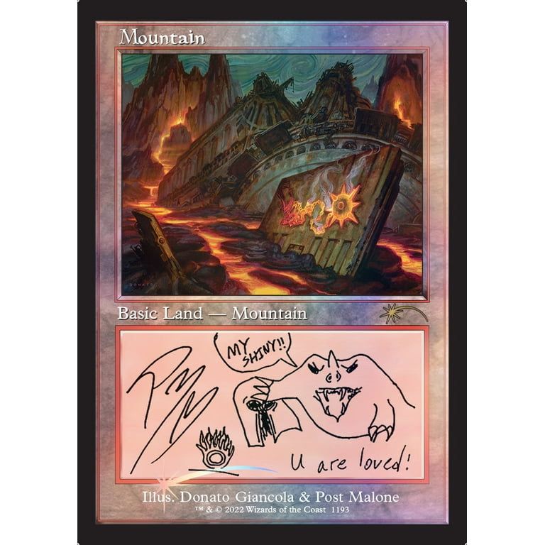 新品 正規品!! Lands The Malone: Post X Lair Secret - Foil Traditional パック、ボックス、特殊セット