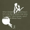 thumbnail image 3 of CafePress - Tesla Einstein Quote T Shirt - Men's Classic Graphic Cotton T-Shirt, 3 of 4