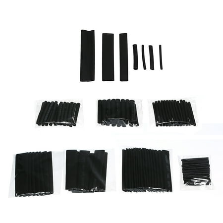 85g Tube (127pcs Heat Shrink Tube Tubing Sleeving Wrap Wire Cable Insulated Assorted Car Electrical Wire Cable Tubing Tube)