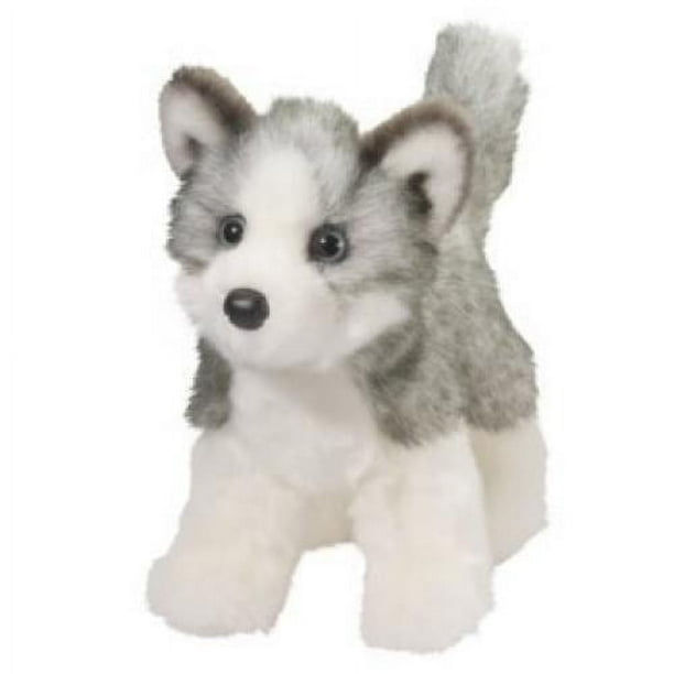 Peluche de peluche Douglas Blaze Husky, 25 cm de largo