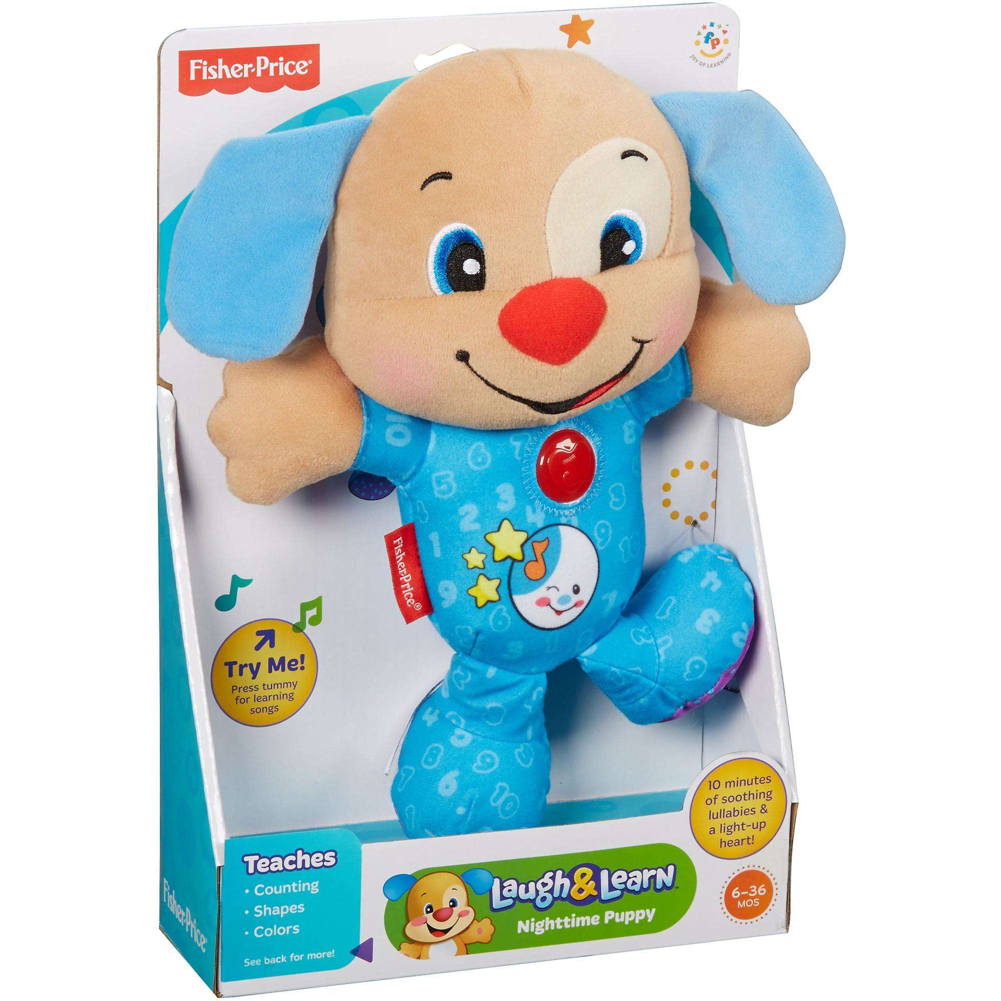 fisher price soothing puppy