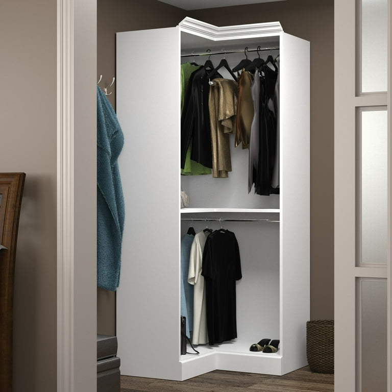 Bestar small space corner storage unit deals
