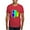 Red, variant on CafePress - Rainbowshamrock T Shirt - Men's Classic Graphic Cotton T-Shirt