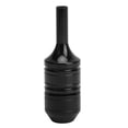 thumbnail image 4 of Tattoo Grip Profesional Aleación de aluminio Ergonómico Autobloqueo Tatuaje Mano Tubo Suministros para tatuajes Negro Diámetro 25 mm / 1 pulg., 4 of 10