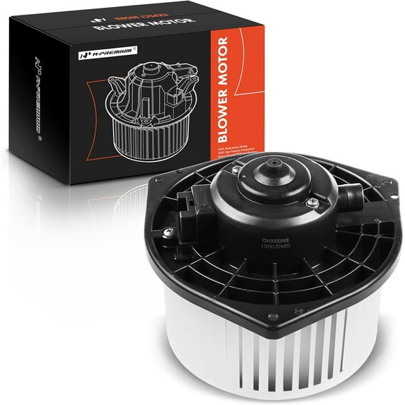 A-Premium HVAC Heater Blower Motor Assembly Compatible with Acura & Honda Vehicles - TL 2004-2008, Accord 2003-2007 - Front Side, Replace# 79310SDNA01, 79310SEPA02