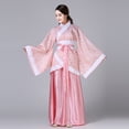 thumbnail image 3 of Wiywef 1Set Chinese Ancient Style Hanfu, Traditional Tang Outfit Women Hanfu Dresses Long Sleeve Ancient Princess Clothing Dance Dress for Party, 3 of 7