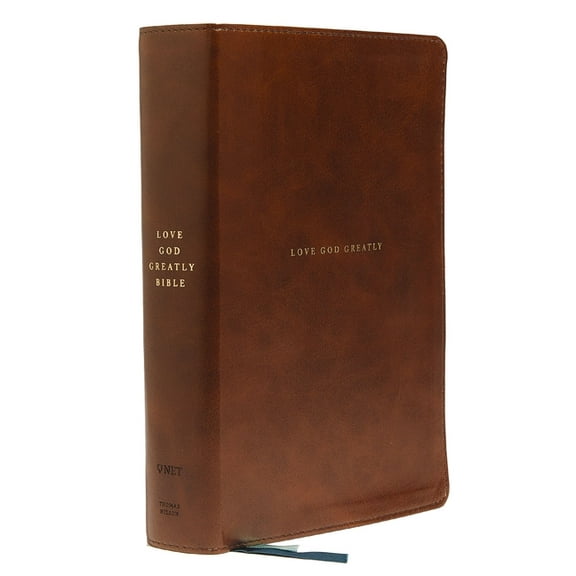 Net, Love God Greatly Bible, Leathersoft, Brown, Comfort Print: Holy Bible, (Hardcover)