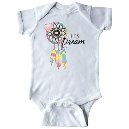 

Inktastic Lets Dream with Boho Dreamcatcher Gift Baby Boy or Baby Girl Bodysuit