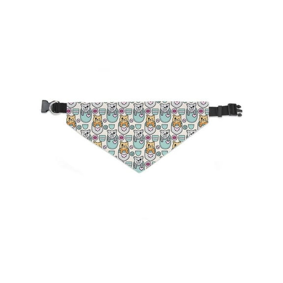 Lovely Pocket Pet Pastel Pattern Bandana -Image by Shutterstock, Medium