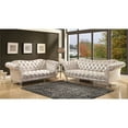 thumbnail image 3 of ACME Dixie Sofa, Metallic Silver, 3 of 6