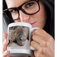 thumbnail image 2 of 3drose, Hawaiian Green Turtle Resting on Beach - Us12 Dgi0037 - Daisy Gilardini, 15oz Mug, 2 of 6