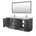 thumbnail image 6 of Wyndham Collection Wcf2929-80D-Nat-M70 Miranda 80" Free Standing Double Basin Vanity Set -, 6 of 7