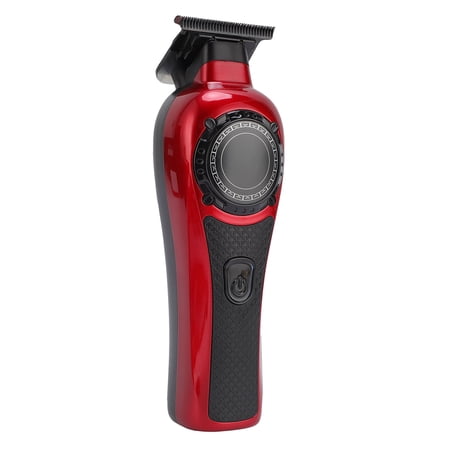 M Buder Electric Hair Trimmer Professional Cordless Haircutting Clipper for Men, 1500mAh Rechargeable Low Noise Grooming Kit with Digital Display & 3 Guide Combs, Multicolor