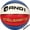 Blue/Red/White, variant on Xcelerate Rubber Basketball, Size 7 (29.5"), Indoor/Outdoor, Deep Channel Construction, Vibrant Colors, Includes Hand Pump