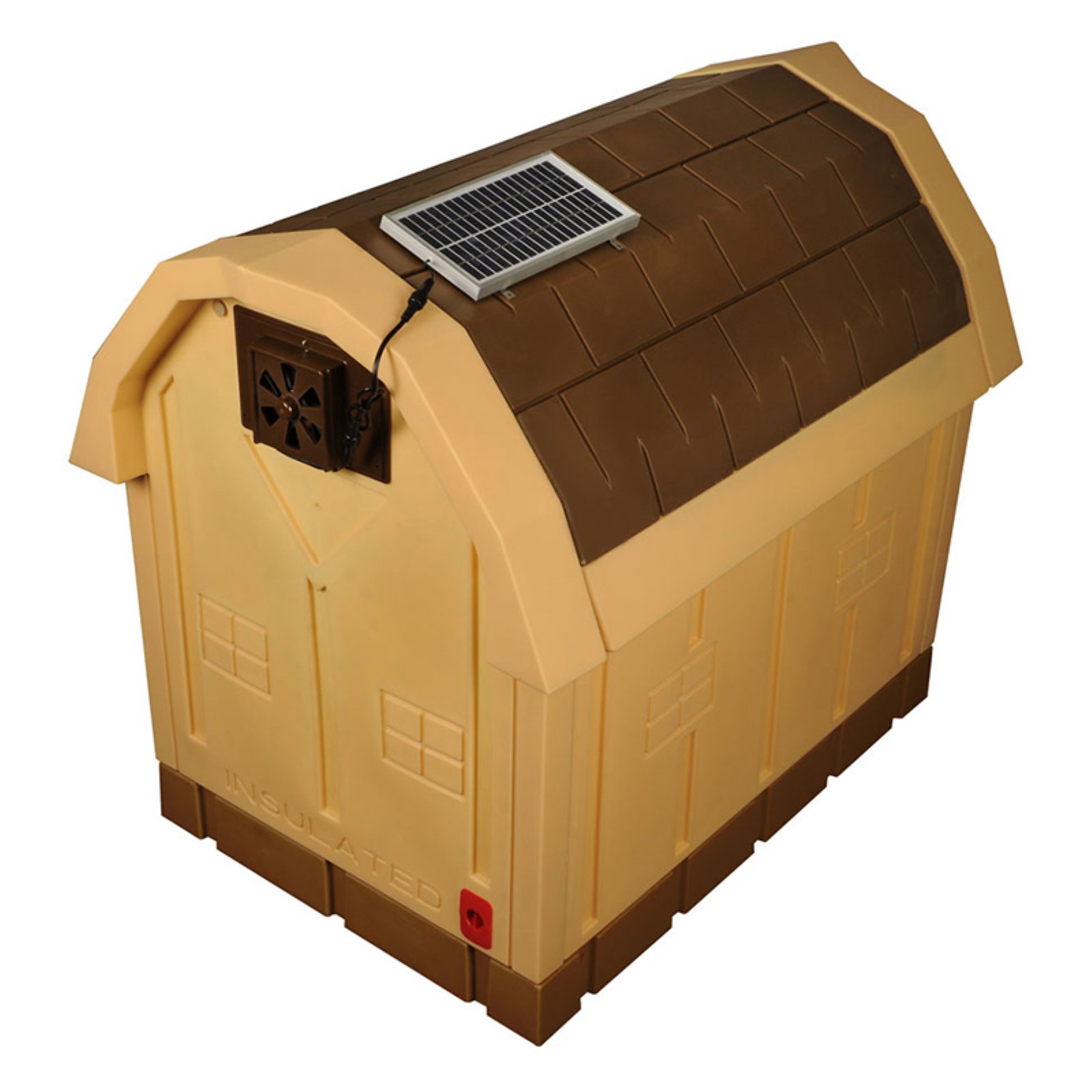 Dog Palace Breeze Solar Powered Exhaust Fan for Dog House, Large - image 4 of 6