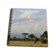 3dRose Africas Mount Kilimanjaro - Mini Notepad, 4 by 4-inch