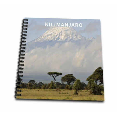 3dRose Africas Mount Kilimanjaro - Mini Notepad, 4 by 4-inch